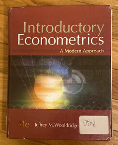 jeffrey wooldridge introductory econometrics